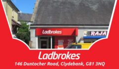 146 Duntocher Road – Ladbrokes Football Betting Shop Clydebank