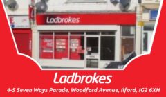 4-5 Seven Ways Parade, Woodford Avenue – Ladbrokes Football Betting Shop Ilford