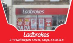 8-10 Gallowgate Street – Ladbrokes Football Betting Shop Largs
