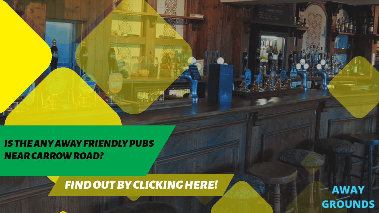 Away friendly pubs near Carrow Road