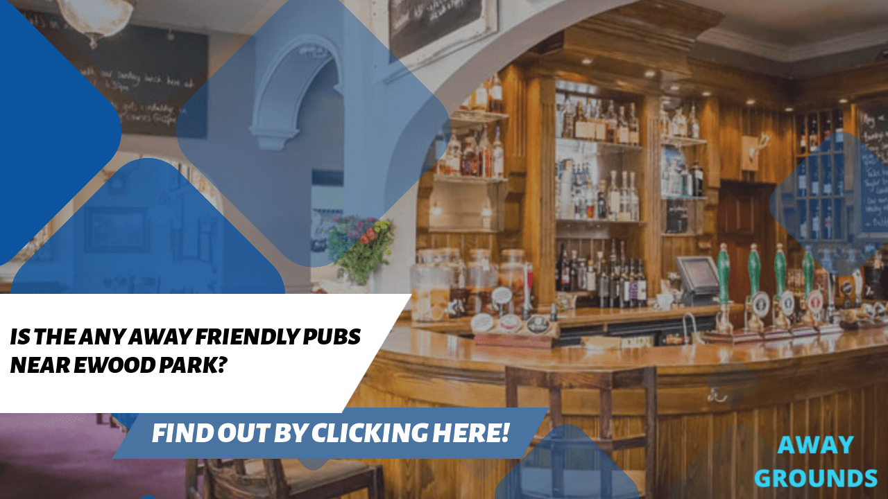 Away friendly pubs near Ewood Park