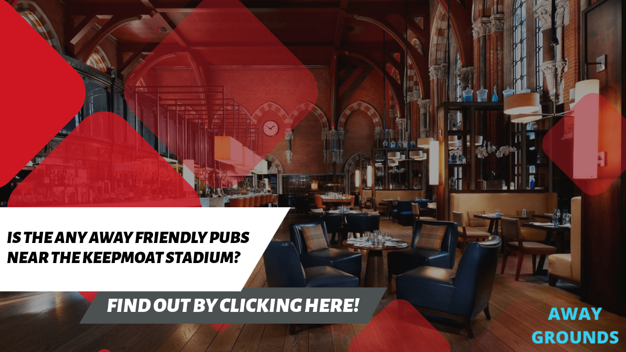 Away friendly pubs near the Keepmoat Stadium