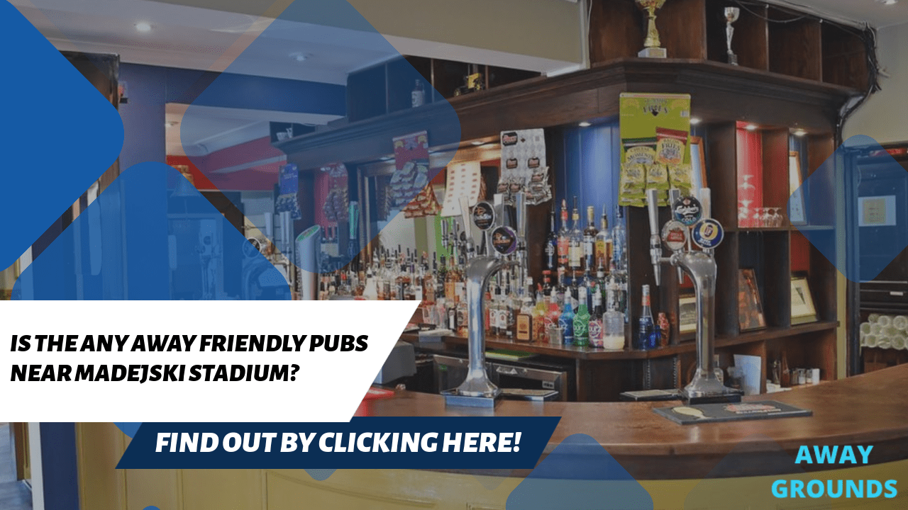 Away friendly pubs near the Madejski Stadium