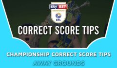 Championship Correct Score Tips