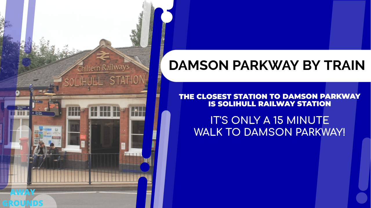 Closest train station to Damson Parkway