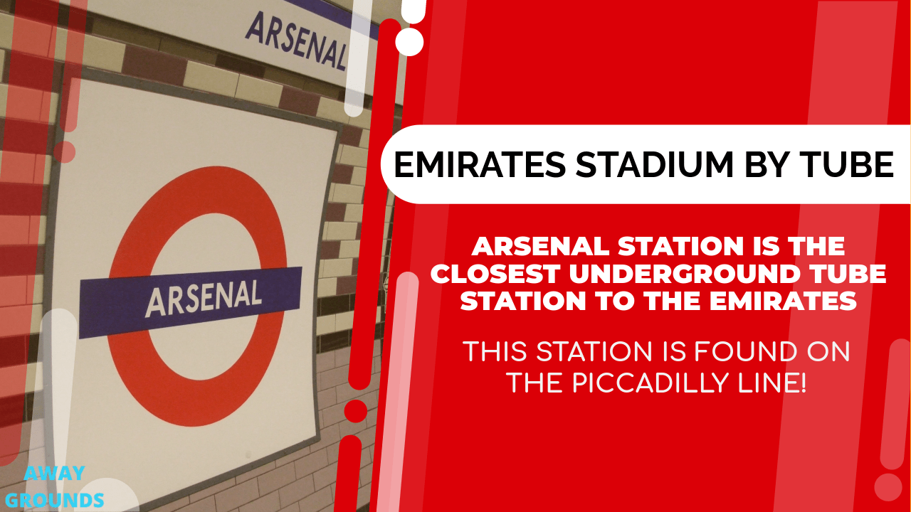 Closest train station to Emirates Stadium
