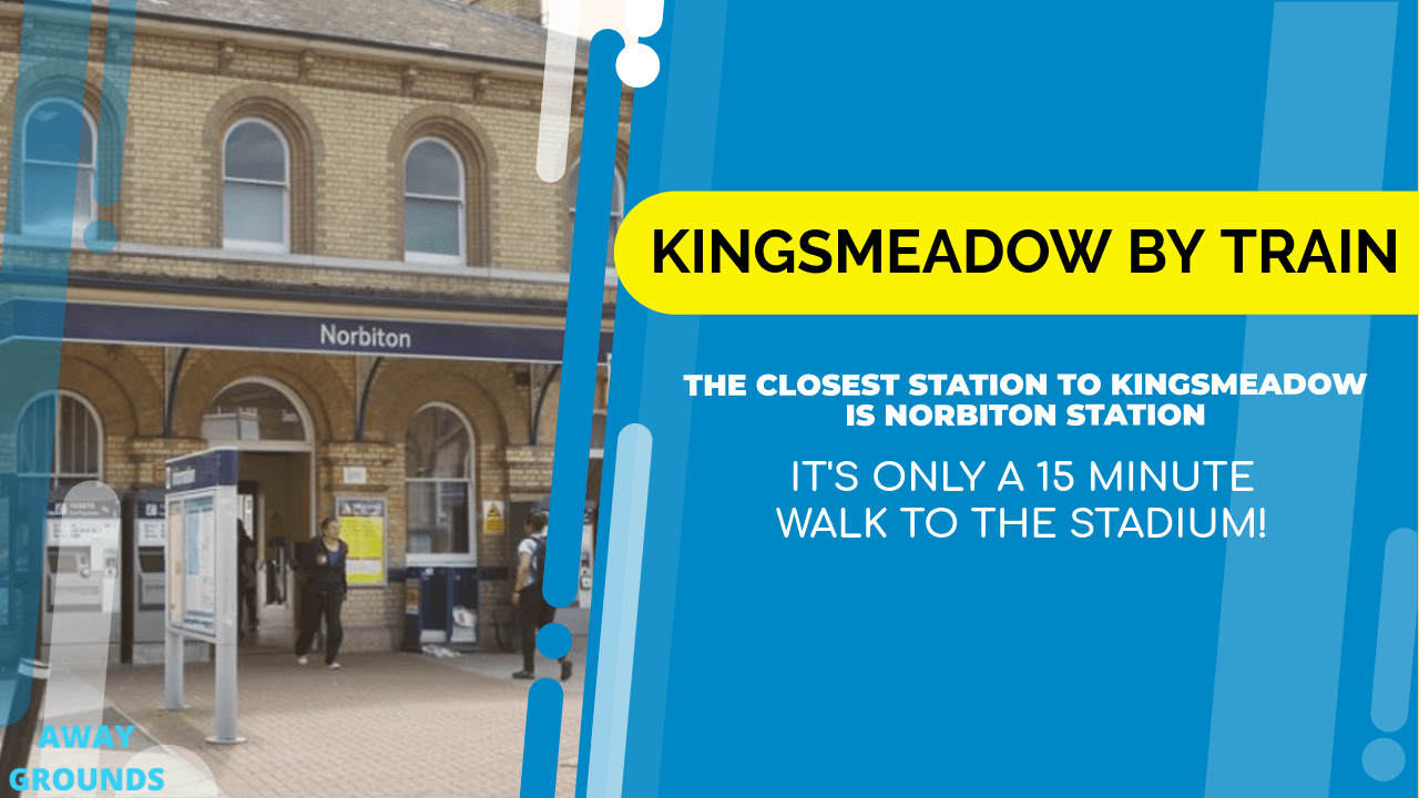Closest train station to Kingsmeadow