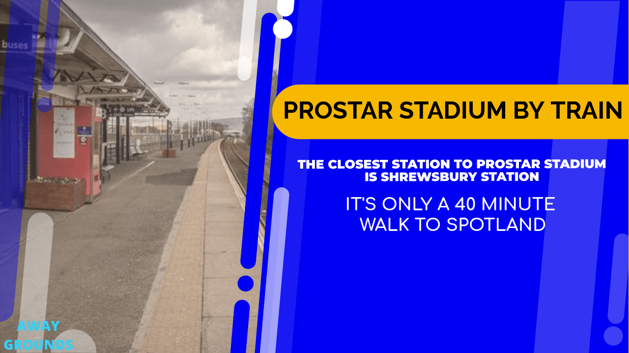 Closest train station to Prostar Stadium