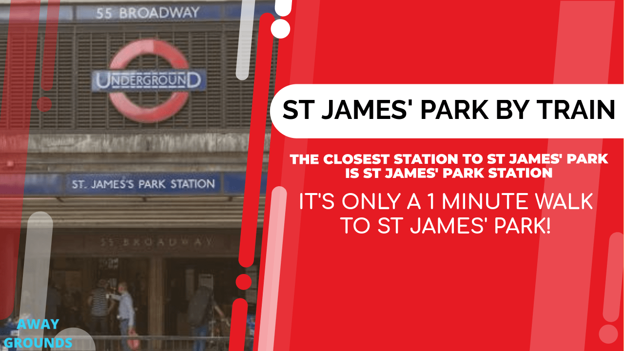Closest train station to St James' Park