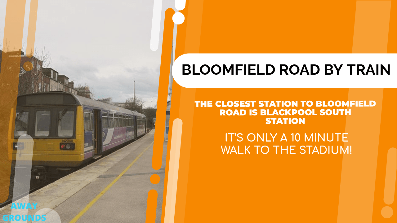 Train station near Bloomfield Road