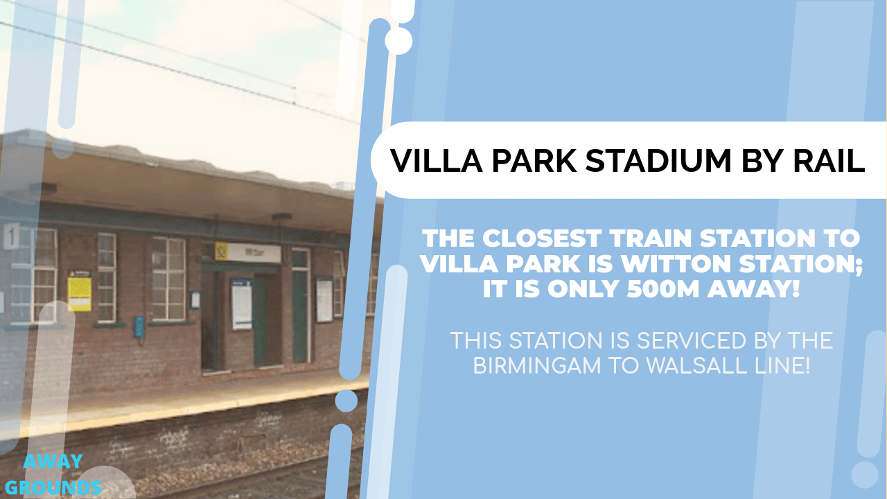 Train station to Villa Park