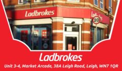 Unit 3-4, Market Arcade, 38A  Road – Ladbrokes Football Betting Shop Leigh