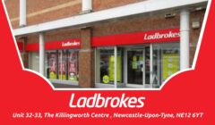 Unit 32-33, The Killingworth Centre – Ladbrokes Football Betting Shop Newcastle-Upon-Tyne