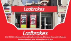 Unit 344  International Airport Ltd, Diamond House,  International Airport – Ladbrokes Football Betting Shop Birmingham