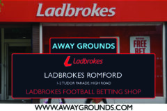 1-2 Tudor Parade, High Road – Ladbrokes Football Betting Shop Romford