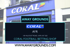 Coral Football Betting Shop Ayr – 140 Hillfoot Road