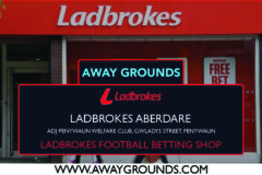 Adj Penywaun Welfare Club, Gwladys Street, Penywaun – Ladbrokes Football Betting Shop Aberdare