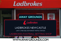 Unit 5, The Hub, Haymarket Metro Station – Ladbrokes Football Betting Shop Newcastle
