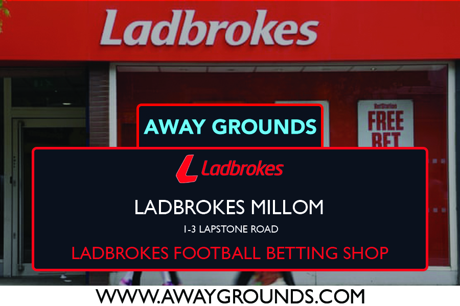 1-3 Lapstone Road - Ladbrokes Football Betting Shop Millom