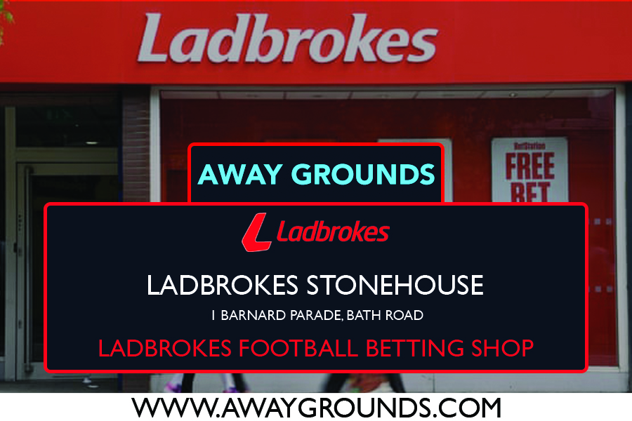 1 Barnard Parade, Bath Road - Ladbrokes Football Betting Shop Stonehouse