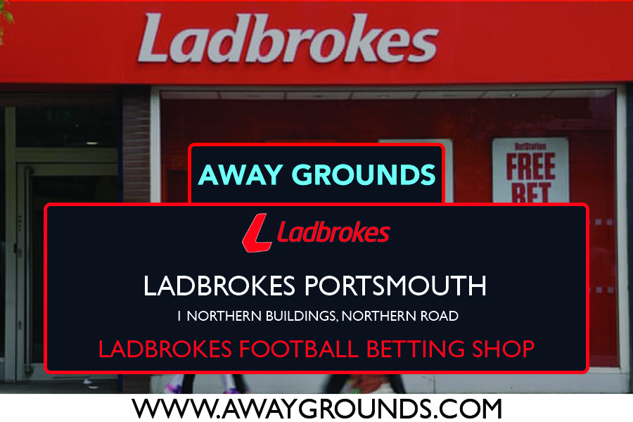 1 Northern Buildings, Northern Road - Ladbrokes Football Betting Shop Portsmouth