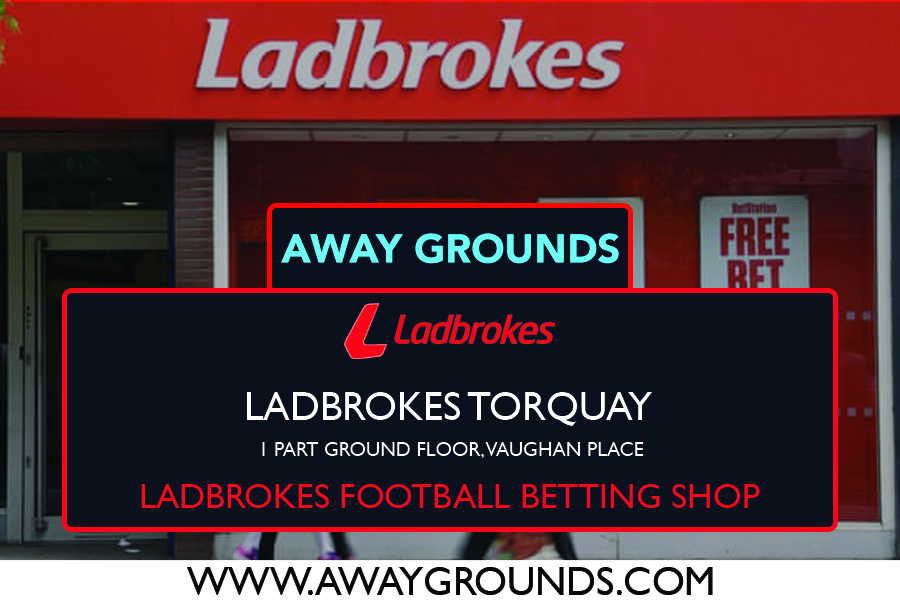 1 Part Ground Floor, Vaughan Place - Ladbrokes Football Betting Shop Torquay