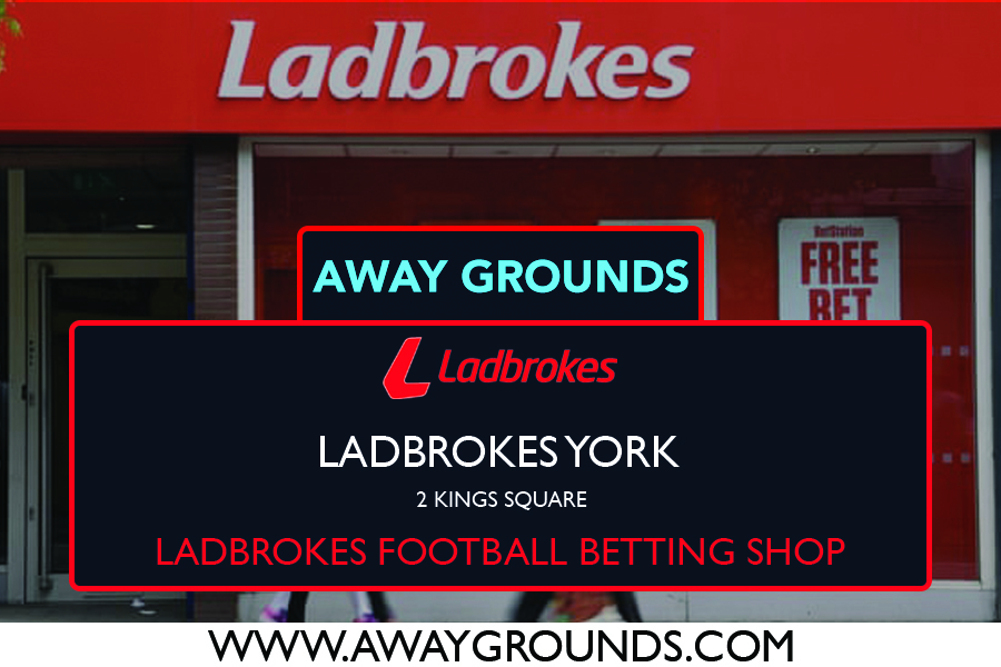 2 Kings Square - Ladbrokes Football Betting Shop York