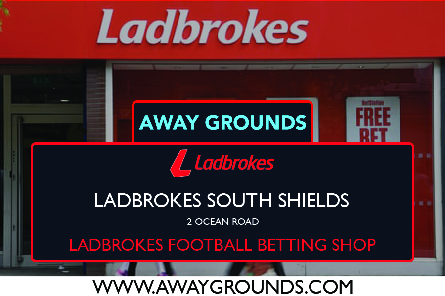2 Ocean Road - Ladbrokes Football Betting Shop South Shields