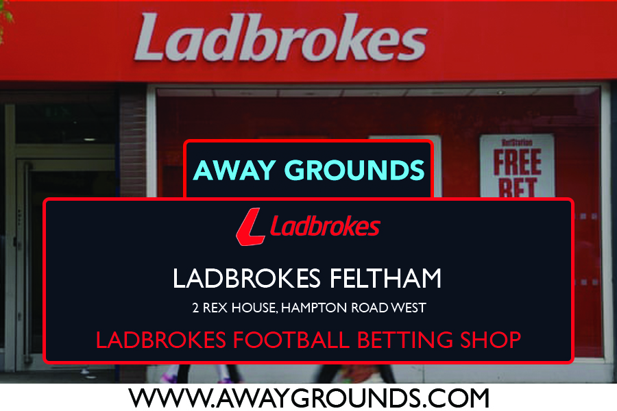 2 Rex House, Hampton Road West - Ladbrokes Football Betting Shop Feltham