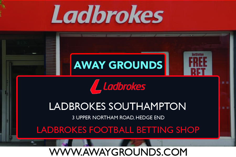 3 Upper Northam Road, Hedge End - Ladbrokes Football Betting Shop Southampton