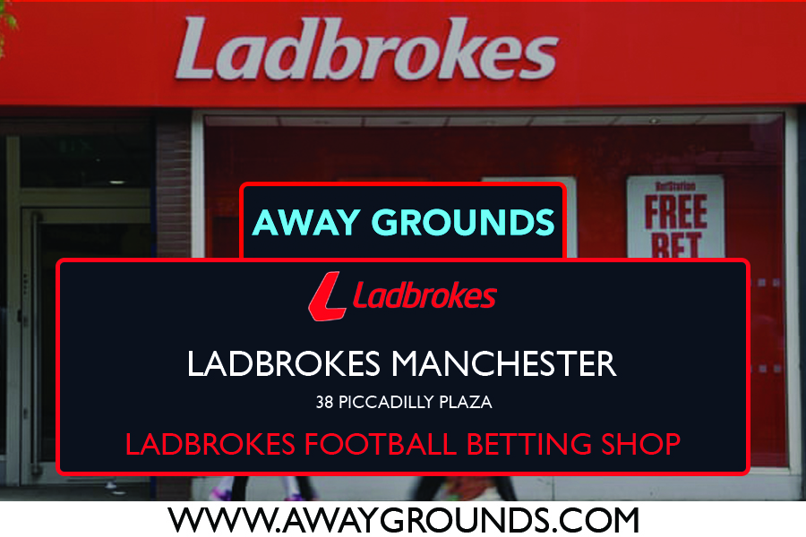 38 Piccadilly Plaza - Ladbrokes Football Betting Shop Manchester