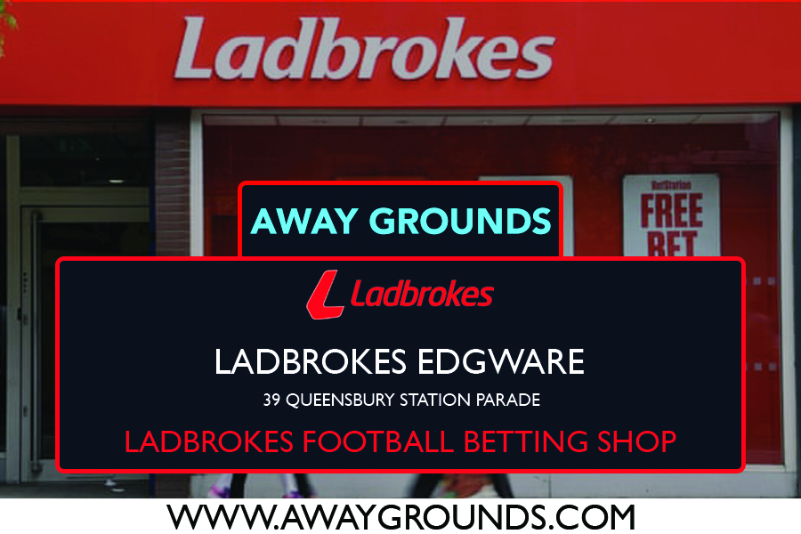 39 Queensbury Station Parade - Ladbrokes Football Betting Shop Edgware