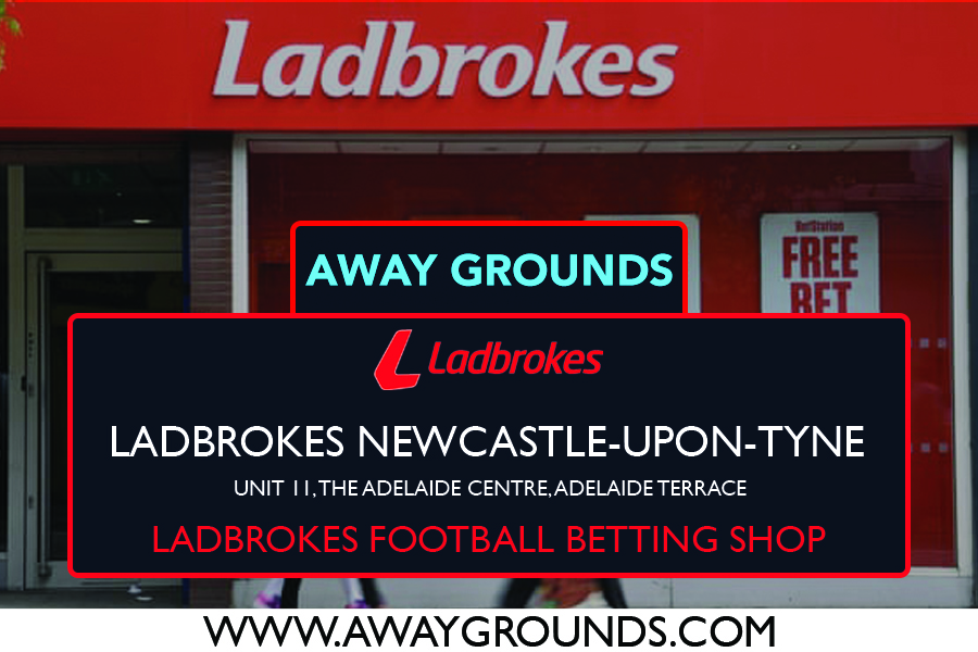 Unit 11, The Adelaide Centre, Adelaide Terrace - Ladbrokes Football Betting Shop Newcastle-Upon-Tyne