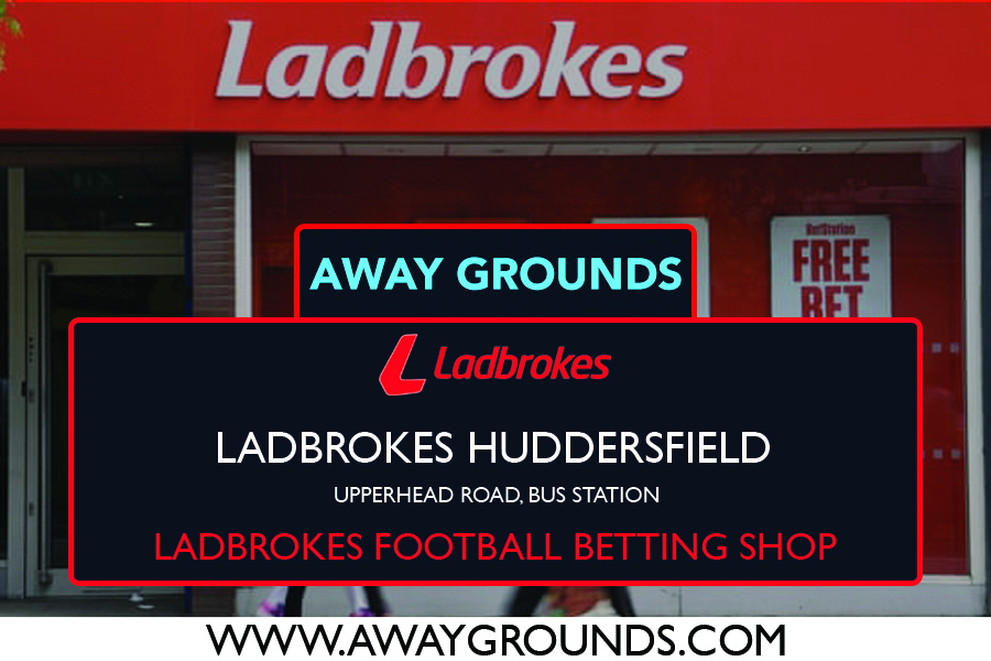 Upperhead Road, Bus Station - Ladbrokes Football Betting Shop Huddersfield